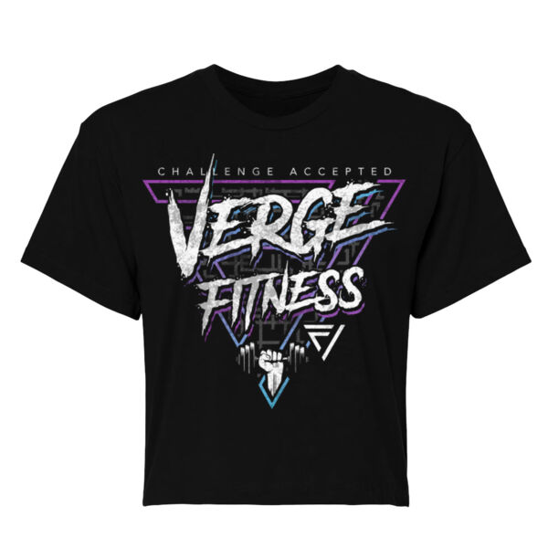 VERGE - CHALLENGE ACCEPTED - WOMEN'S CROPPED T-SHIRT - $2CN8SF$ Thumbnail