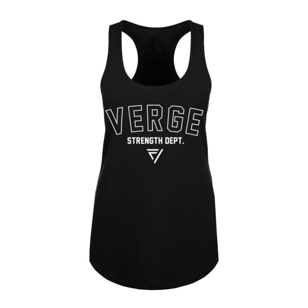 STRENGTH DEPT - WOMEN'S FITTED TANK TOP - $TY4NUM$ Thumbnail