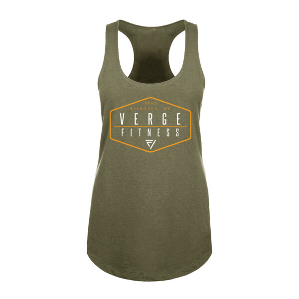 HEXAGON - WOMEN'S FITTED TANK TOP - $EBTUKP$ Thumbnail