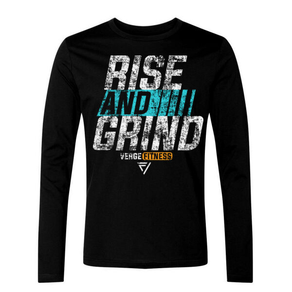 RISE AND GRIND - LONG SLEEVE T-SHIRT - $PGF265$ Thumbnail