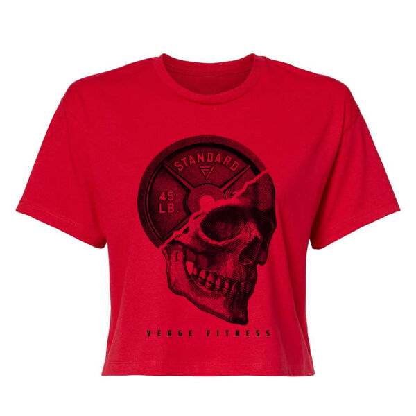 HEADACHE - WOMEN'S CROP T-SHIRT - $FA1ACA$ Thumbnail