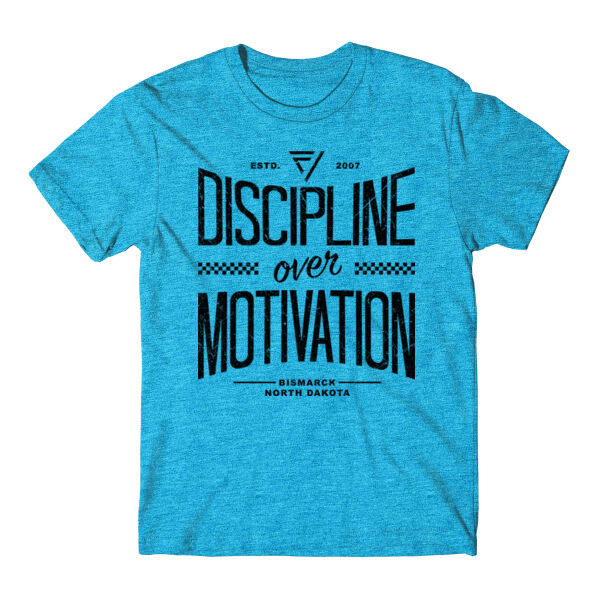 DISCIPLINE OVER MOTIVATION - T-SHIRT - $HG3RQC$ Thumbnail